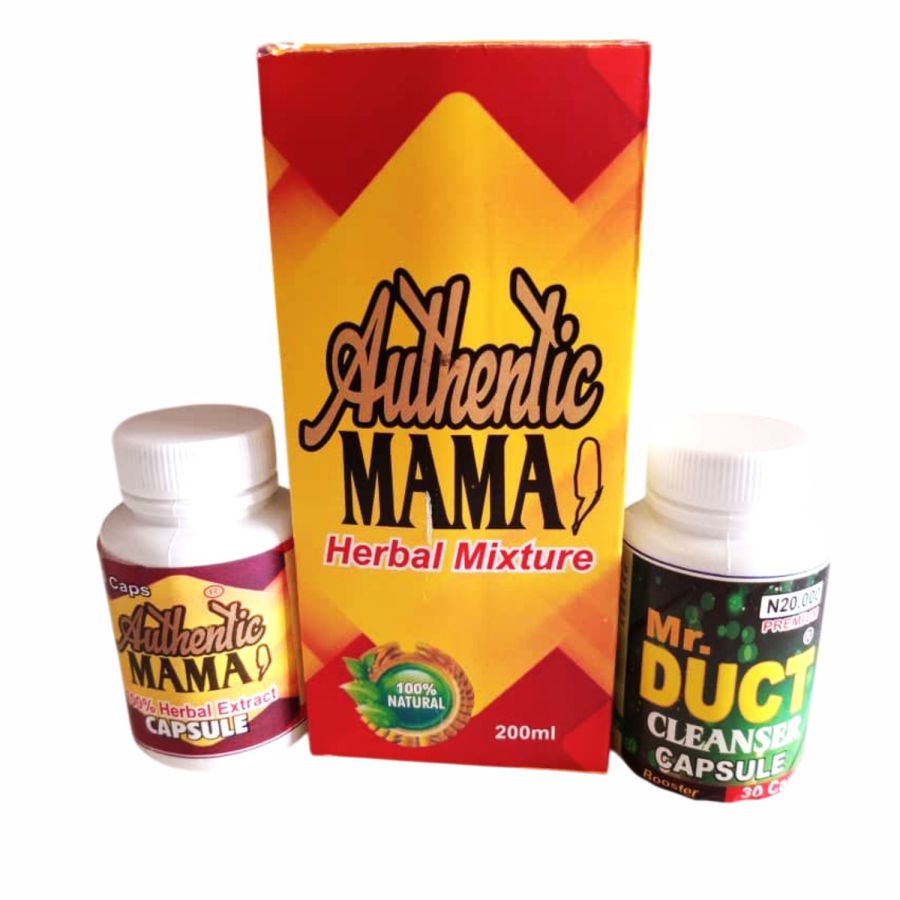 Authentic Mama is a powerful herbal remedy produced and packaged by OOSA Herbal Care, specifically formulated to support women’s reproductive health and general wellness.