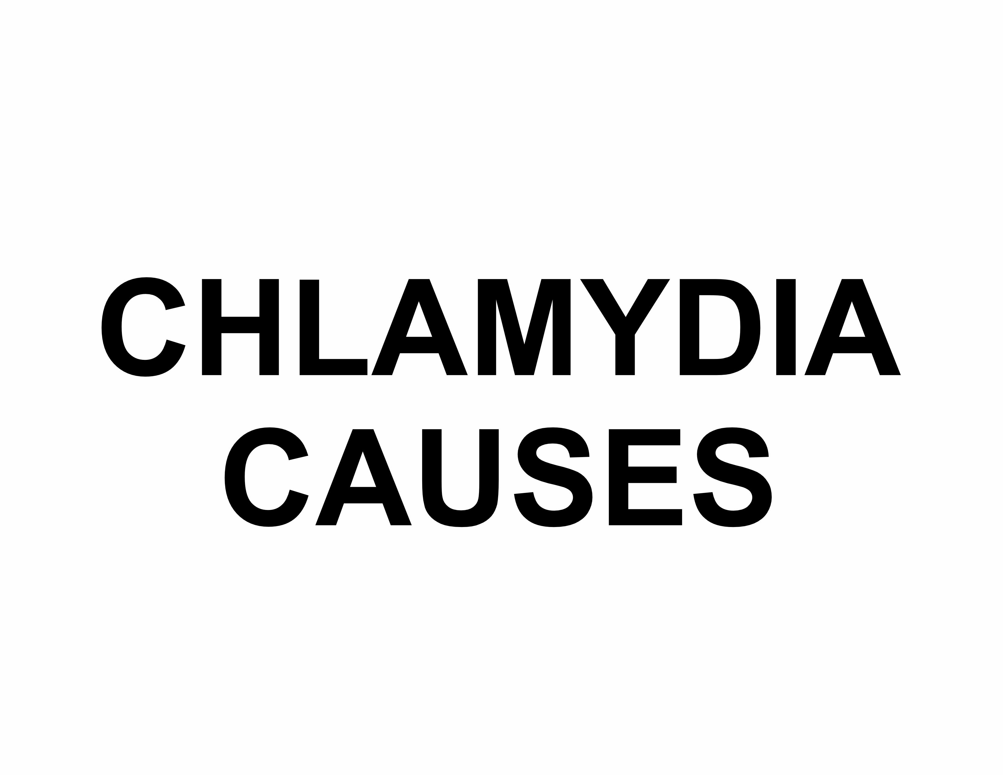 Chlamydia Cause: